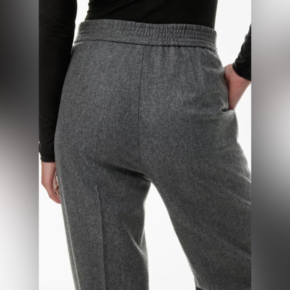 NWT Aritzia Wilfred Alayna Pant - (City Cashmere Wool fabric) - Picture 4 of 4
